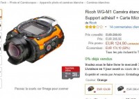 Caméra sportive Ricoh wifi en vente flash à moins de 125 euros