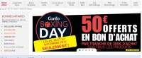 Promo Conforama : 50 euros en bon d’achat par tranche de 300 jusqu’au 27 decembre