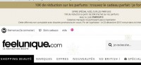 Bon plan parfum : 10 euros de remise pour 50 achats chez feelunique