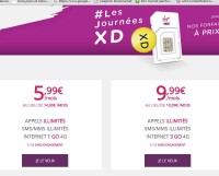 Bon plan forfait mobile : 5.99 euros par mois illimité + 1go d’internet, 9.99 pour illimité + 3go .. à vie ..