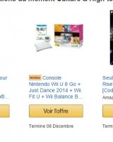 Bon plan console wii u 8go + balance board à 229 euros