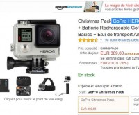 Bon plan Camera Hero4 Silver + accessoires à 369 euros