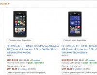Smartphone pas cher : bluwin à 59 euros ( windowsphones , 4.5 pouces, quad core , 1go de ram)