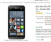 Bon plan smartphone blu win 5 pouces à 79 euros
