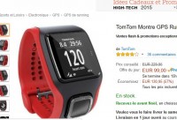 Super affaire : montre tom tom gps cardio à moins de 100 euros le 11 decembre