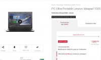 Informatique : ultra portable 11 pouces Lenovo à moins de 190 euros