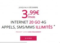Forfait mobile Virgin Mobile illimité à prix cassé : 3.99 euros