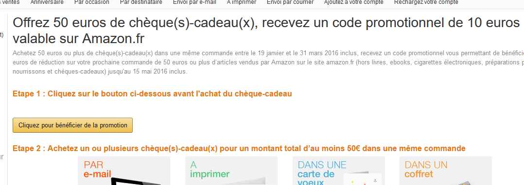 réduction amazon