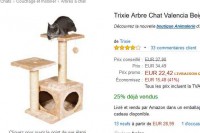Arbre à chat pas cher à 22 euros