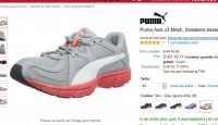 Baskets puma axis à 14.5 euros ( du 36 au 42)