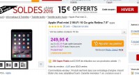Bon prix Ipad Mini 2 à 235 euros le 20 janvier