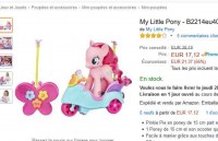 Soldes jouets : scooter radiocommandé Little Pony à moitié prix ( 17 euros )