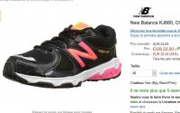 Bon prix chaussures de running filles femmes new balance à 22.5 euros