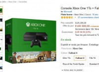 Console XBOX ONE + 2 jeux FALLOUT à 309 euros .. le 31 janvier