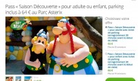 Bonne affaire Parc Asterix : pass saison à 64 euros pour y aller autant de fois qu’on le désire