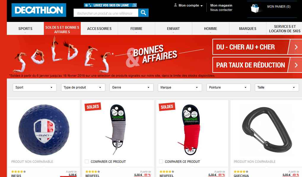 Soldes decathlon .. des tas d'articles pas chers - Bons plans et Astuces