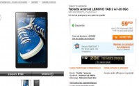 Bonne affaire tablette Lenovo 7 pouces qui revient à moins de 40 euros