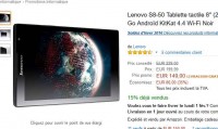 Bon prix tablette 8 pouces 2go de ram Lenovo à moins de 150 euros