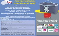 Gratuit : un Vanity avec echantillons et bons de réduction chez Cora