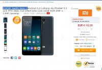 Super smartphone pas cher : Xiaomi RedMi Note 2 à 105 euros