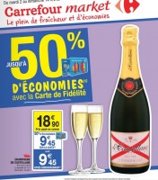 Bon plan champagne à moins de 10 euros chez carrefour market