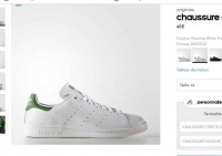 Mega affaire : chaussures Adidas stan smith adulte à 34 euros port inclus
