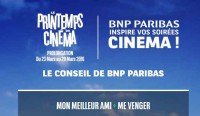 Cinema à 4 euros la seance du 22 au 28 mars 2017 Avec des contremarques BNP