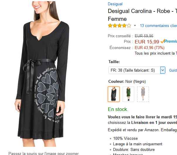 robe desigual