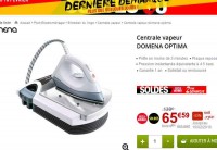 Centrale vapeur domena optima à 65 euros .. pas chère