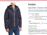 Doudoune hommes Kaporal à 31 euros en vente flash le 1er fevrier
