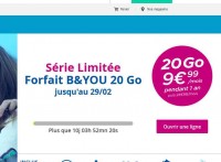 Bon plan forfait mobile illimité bandyou 20go à 9.99 euros par mois .. dernier jour