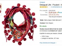 Mega affaire: foulard desigual life pour femmes à 7.34 euros … faire vite