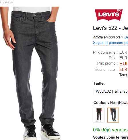 jeans levi's