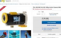 Super affaire : caméra sportive tcl SVC 200 à 35 euros port inclus