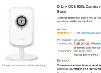 Bon prix caméra ip wifi Dlink à moins de 25 euros