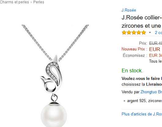 collier en argent