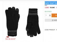 Mega affaire : gants tactiles isotoner hommes à 3.8 euros port inclus – epuisé