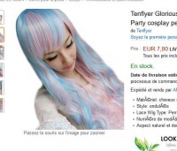 perruque cheveux longs