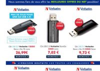 Bonne affaire clés usb verbatim ( 128go usb3 à 27 euros ….)