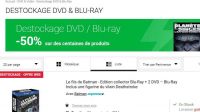 Destockage Dvd et blu ray sur le site de la fnac … 50% de réduction