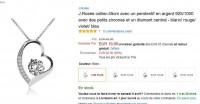 Offre bijoux : deux colliers en argent avec pendentifs à moins de 20 euros (exclu)