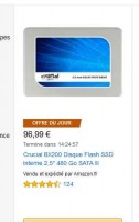Informatique : Disque ssd 480go à moins de 97 euros
