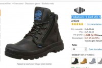 Chaussures en cuir palladium pour enfants à 22.5 euros … super affaire