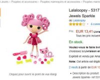 Bon plan jouet : poupée lalaloopsy à 13.4 euros