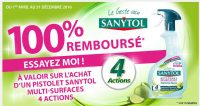 PRODUIT GRATUIT : nettoyant Ménager SANYTOL 100% remboursé