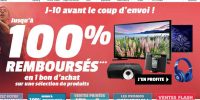 Super offre 100% remboursé en 1 bon d’achat sur des articles high tech chez cdiscount