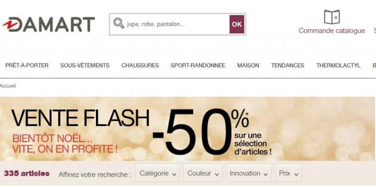 Code Reduction Damart 50 Et Frais De Port Gratuit