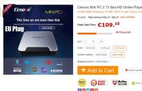 Mini PC – Box tv Windows 10 avec 4go de mémoire vive + 64go d’espace de stockage pour 100€