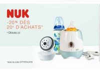 Articles de puériculture pas chers : remise sur beaba, nuk , babysun sur amazon