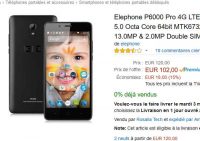 Bon plan smartphone Elefone P6000 pro octacoeur , 3go de ram à 102 € expédié de France …